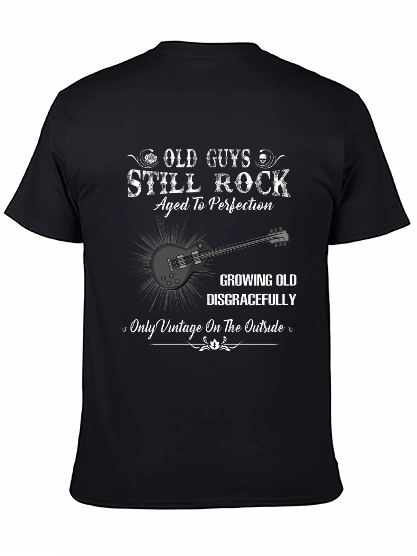 Camiseta Hombre Old Guys Still Rock