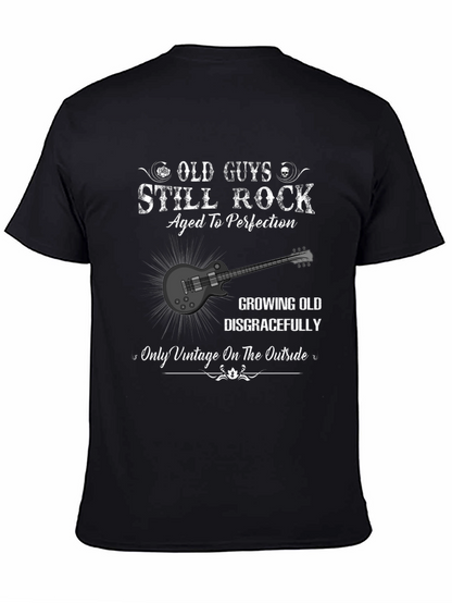 Camiseta Hombre Old Guys Still Rock