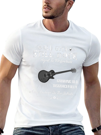 Camiseta Hombre Old Guys Still Rock
