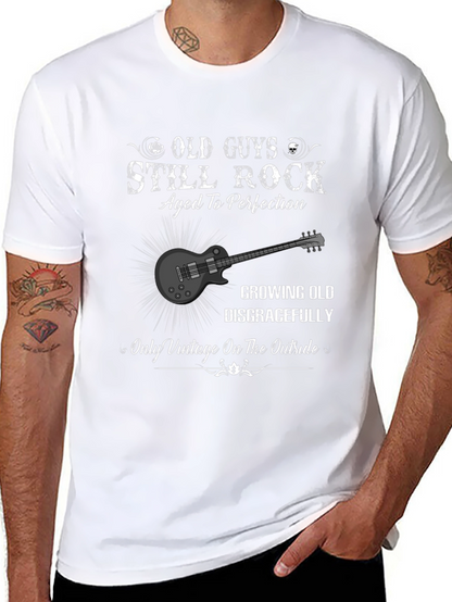 Camiseta Hombre Old Guys Still Rock