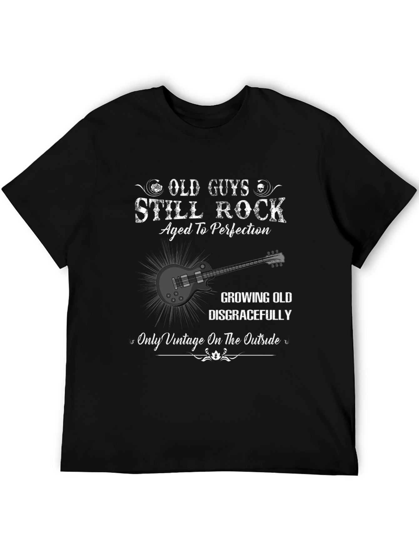 Camiseta Hombre Old Guys Still Rock