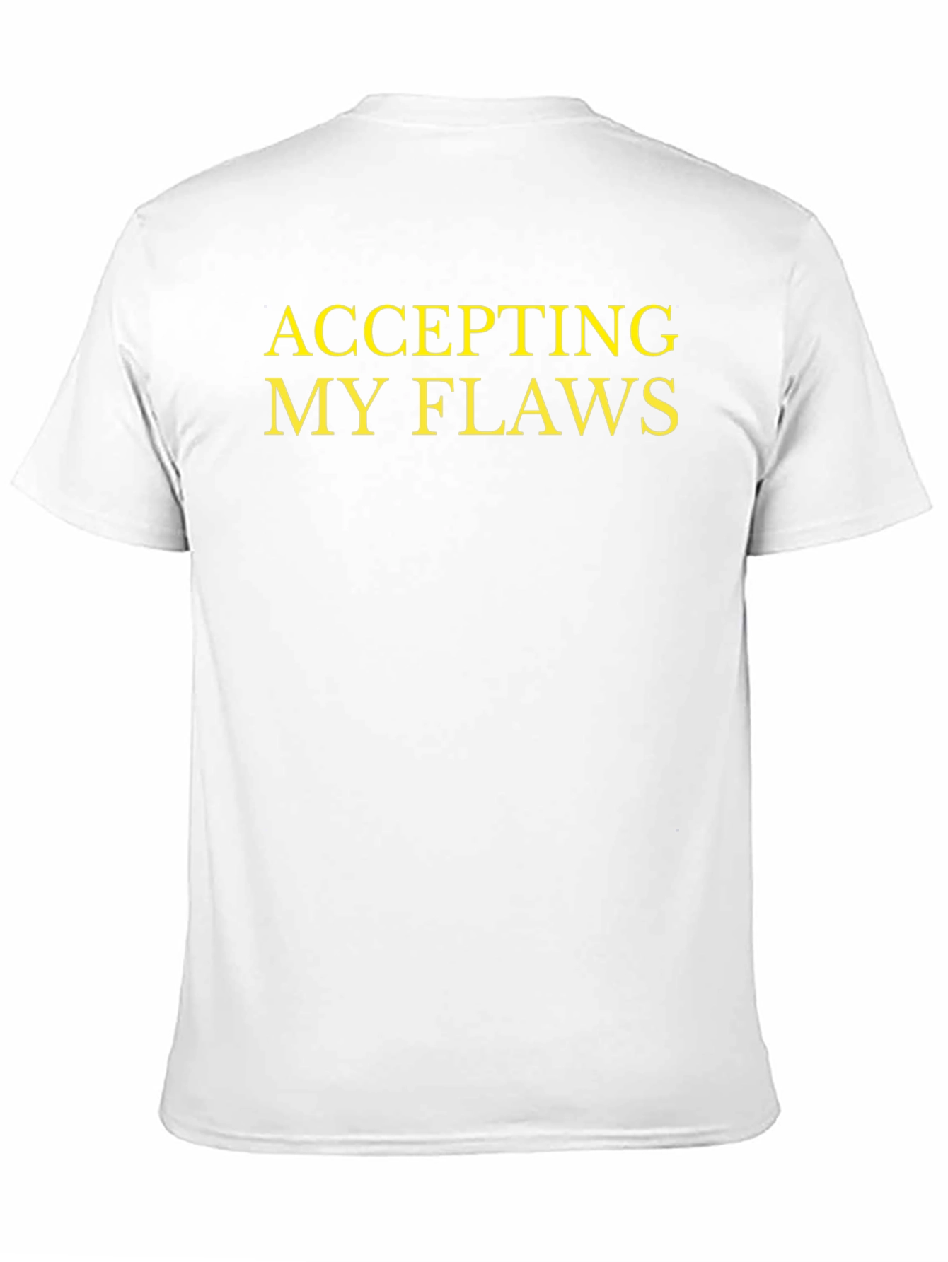Camiseta Negra: Aceptando Mis Defectos con Estilo
