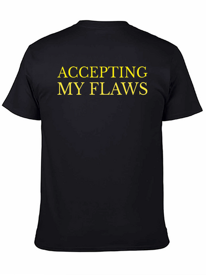 Camiseta Negra: Aceptando Mis Defectos con Estilo