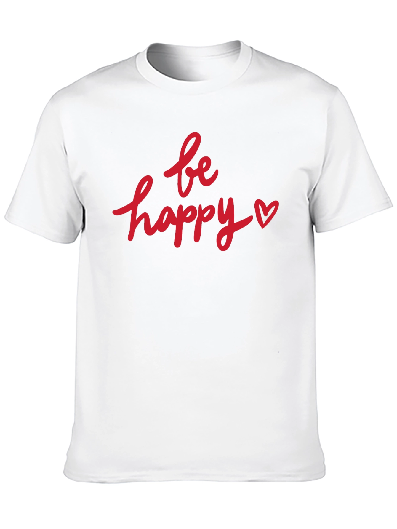 Camiseta Negra Be Happy