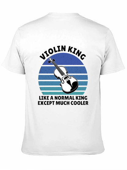 Camiseta Violin King: ¡Música con estilo!