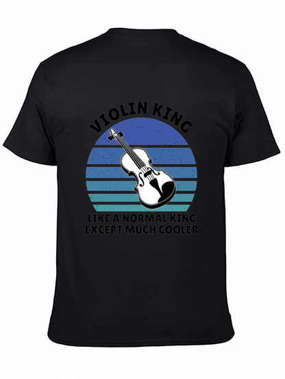 Camiseta Violin King: ¡Música con estilo!