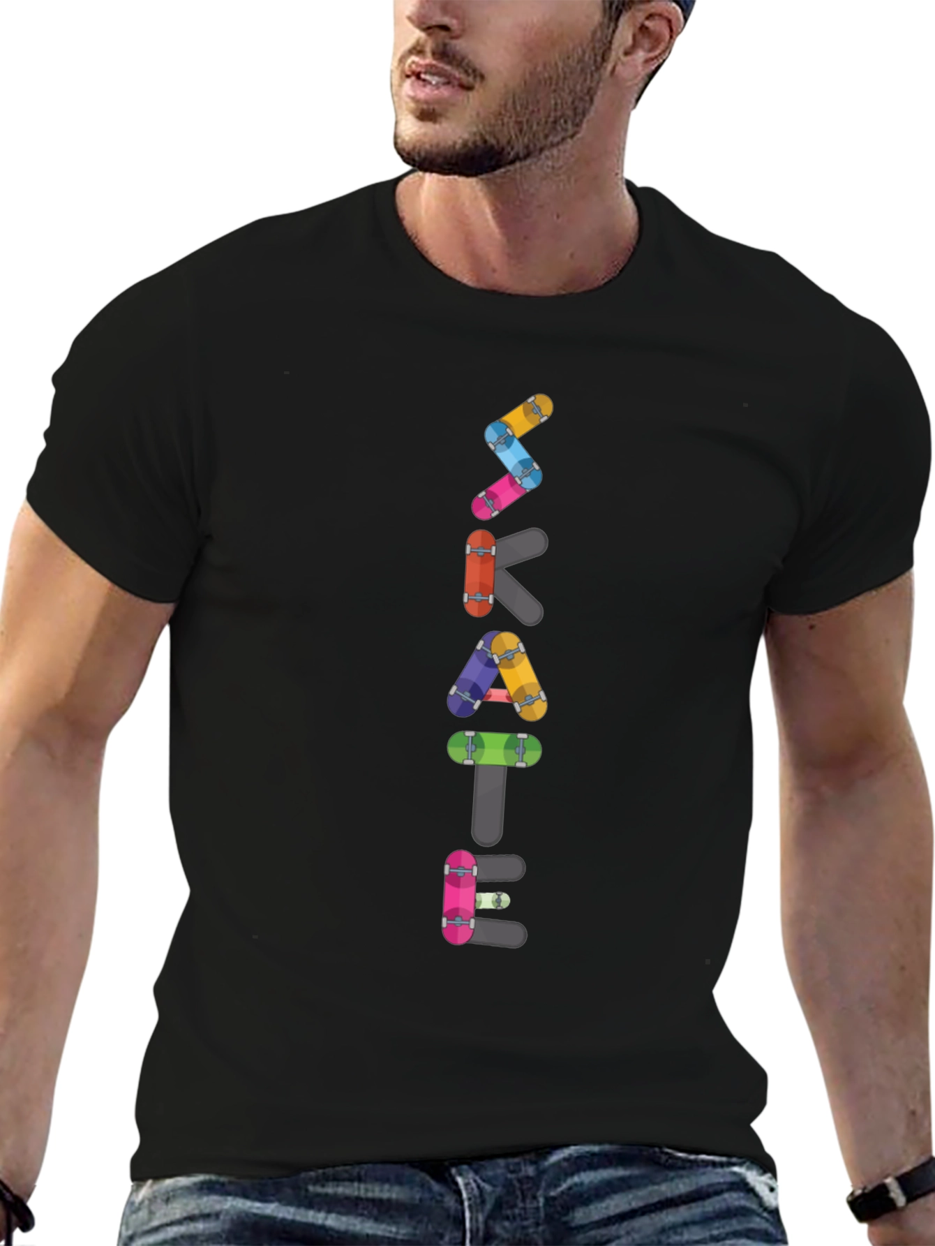 Camiseta Negra Skate