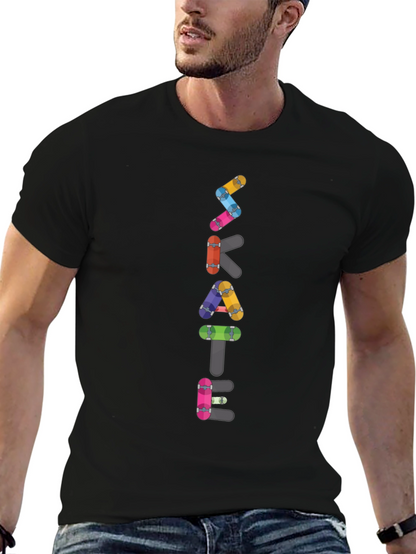 Camiseta Negra Skate