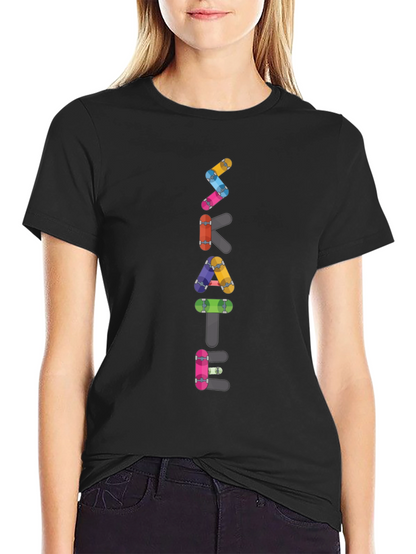 Camiseta Negra Skate