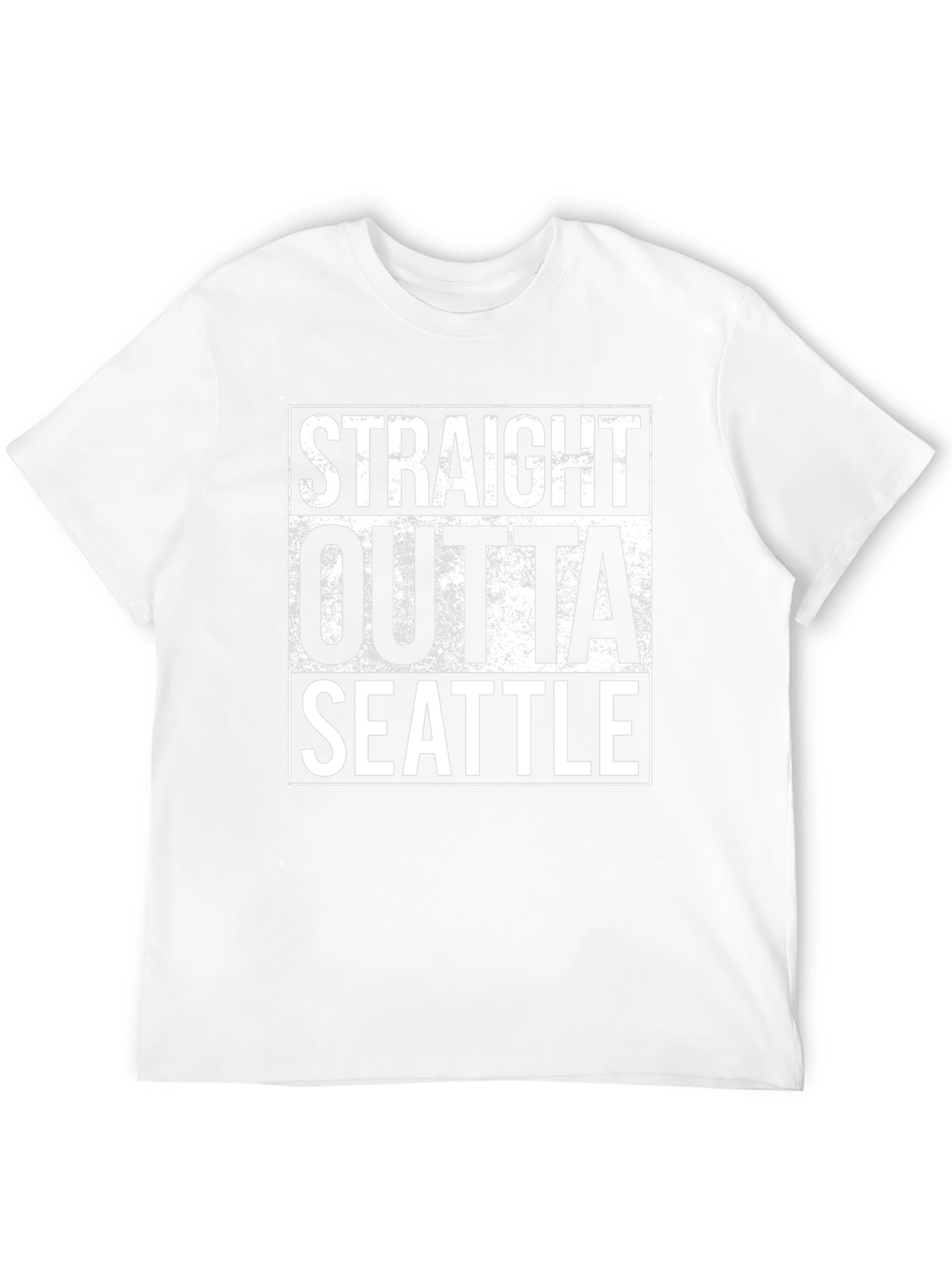 Camiseta Negra Straight Outta Seattle