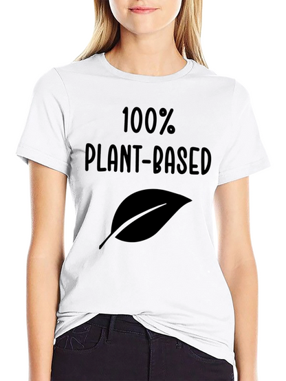 Camiseta Negra 100% Plant-Based Vegan