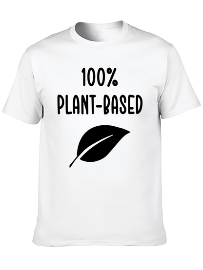 Camiseta Negra 100% Plant-Based Vegan