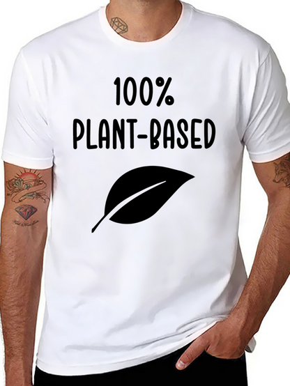 Camiseta Negra 100% Plant-Based Vegan