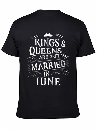 Camiseta Reyes y Reinas se Casan en Junio