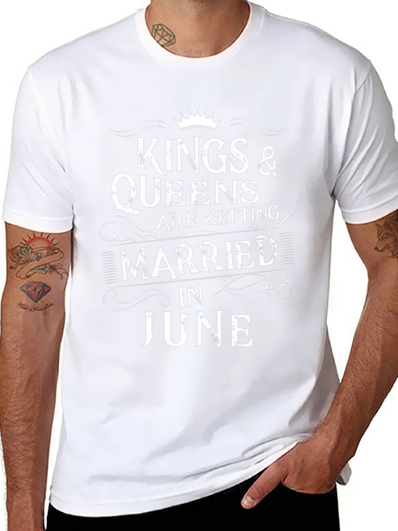 Camiseta Reyes y Reinas se Casan en Junio