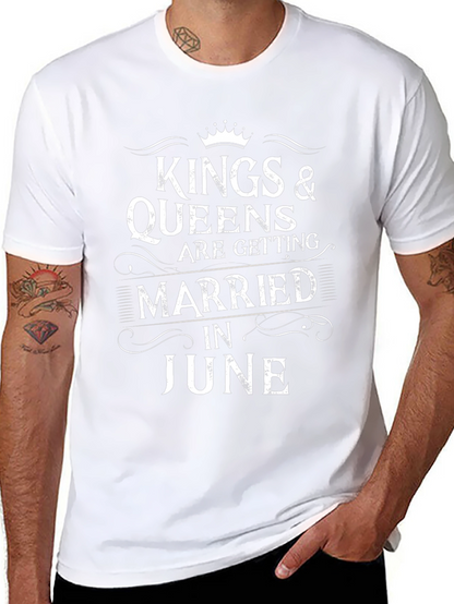 Camiseta Reyes y Reinas se Casan en Junio