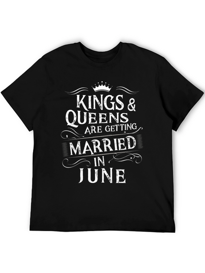 Camiseta Reyes y Reinas se Casan en Junio