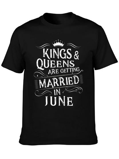 Camiseta Reyes y Reinas se Casan en Junio