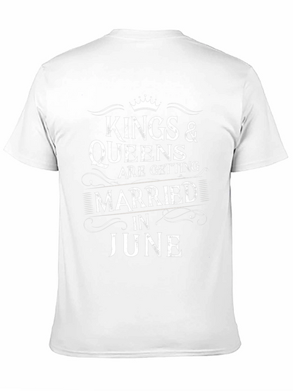 Camiseta Reyes y Reinas se Casan en Junio