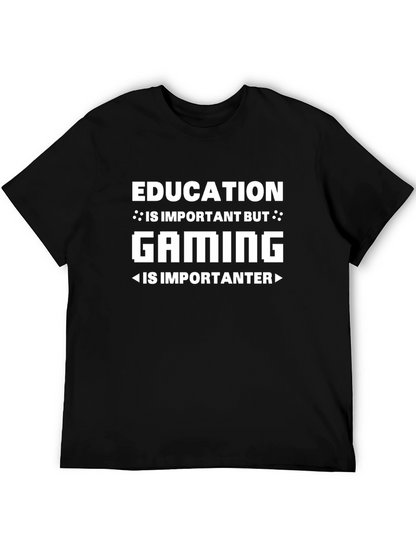 Camiseta Negra Gaming is Importanter