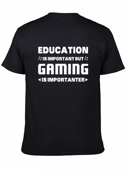 Camiseta Negra Gaming is Importanter