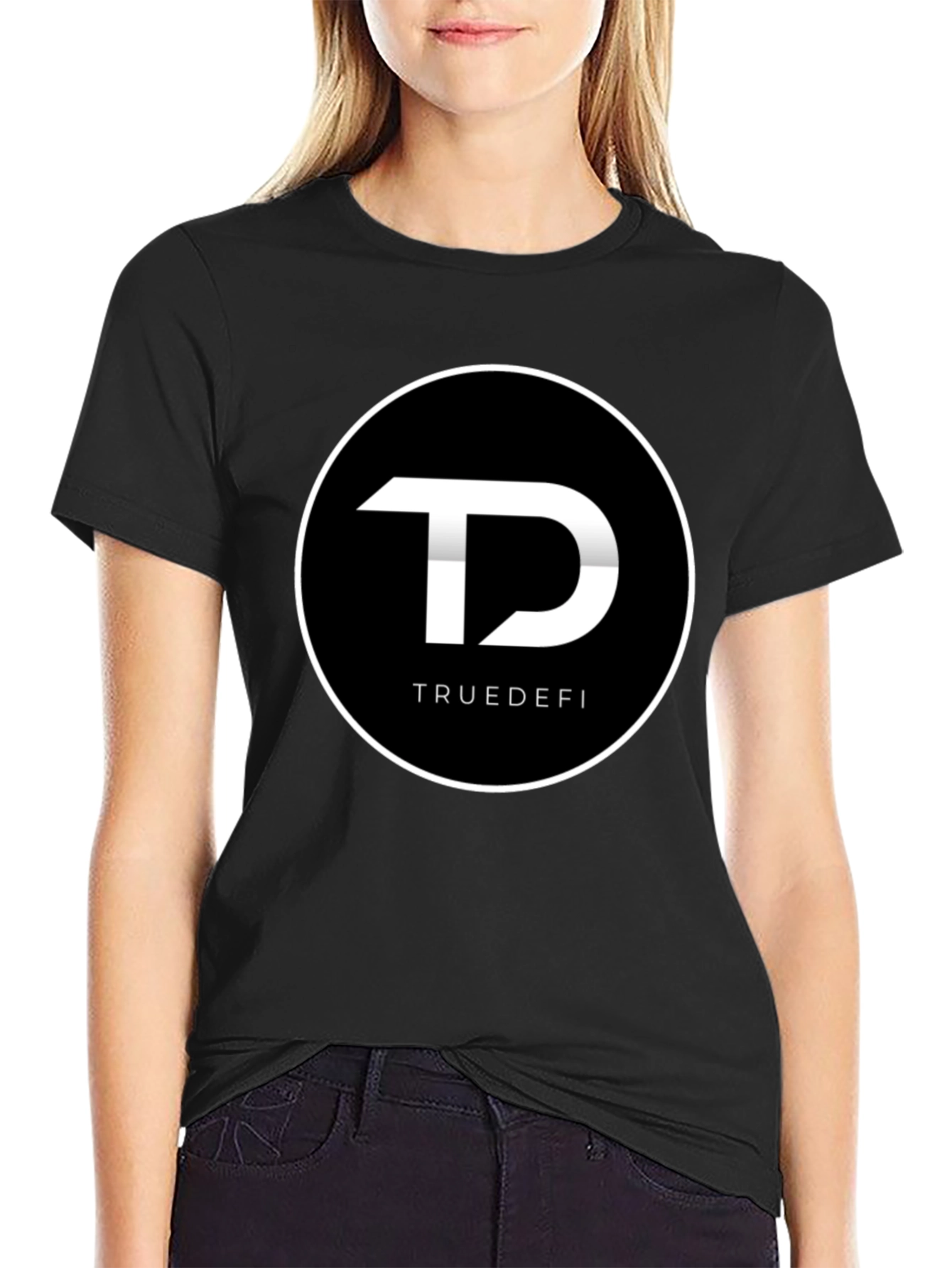 Camiseta Negra TrueDefi para Hombre