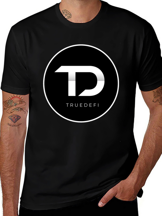 Camiseta Negra TrueDefi para Hombre