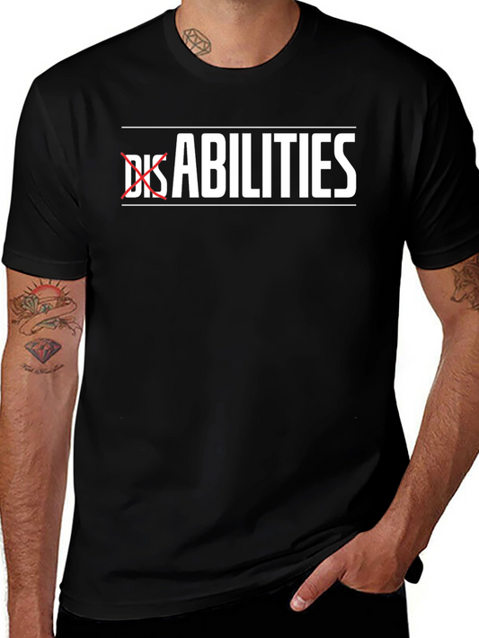 Camiseta Negra HABILIDADES (Abilities)