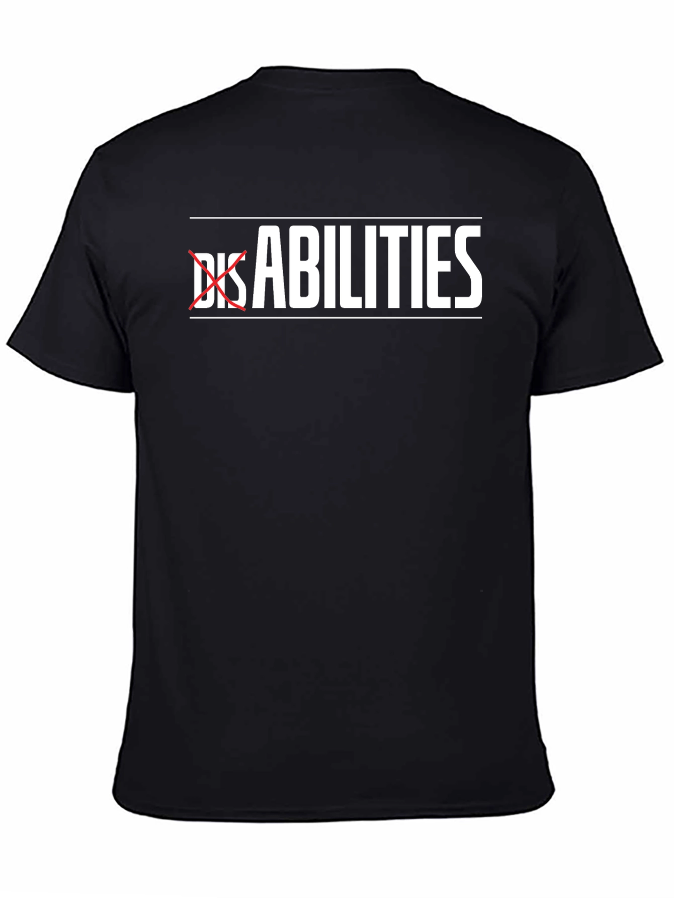 Camiseta Negra HABILIDADES (Abilities)