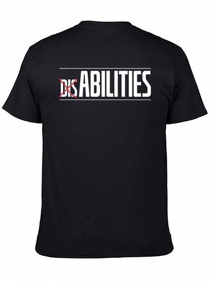 Camiseta Negra HABILIDADES (Abilities)