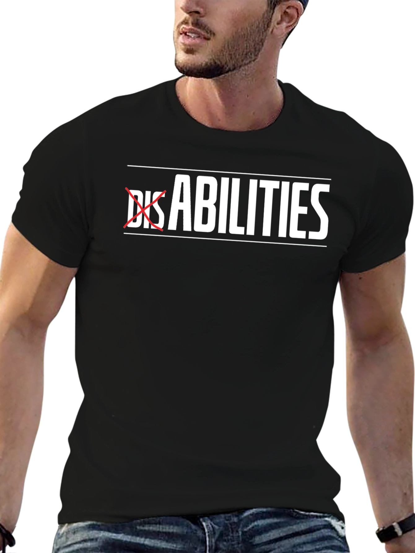 Camiseta Negra HABILIDADES (Abilities)
