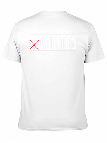 Camiseta Negra HABILIDADES (Abilities)