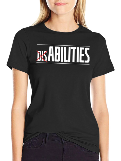 Camiseta Negra HABILIDADES (Abilities)