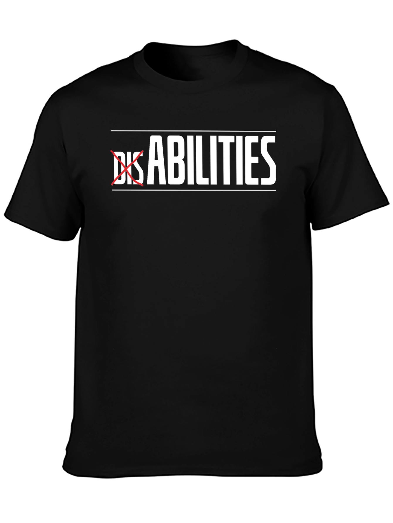 Camiseta Negra HABILIDADES (Abilities)