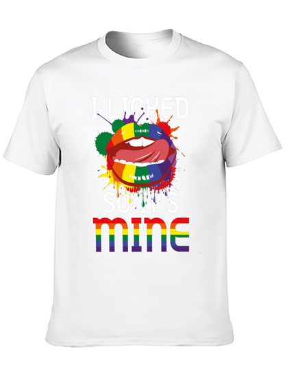 Camiseta LGBT Lo lamí así que es mío