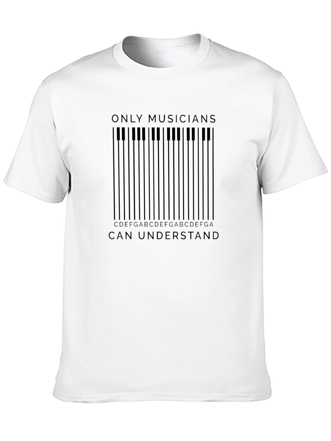 Camiseta Negra Solo Músicos Entienden