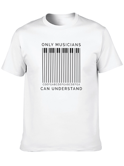 Camiseta Negra Solo Músicos Entienden