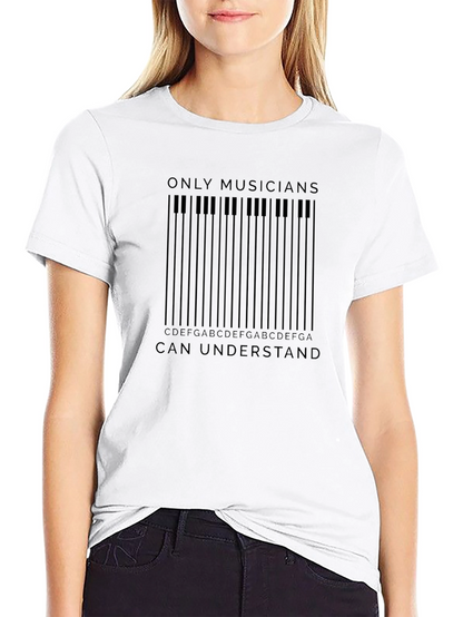 Camiseta Negra Solo Músicos Entienden