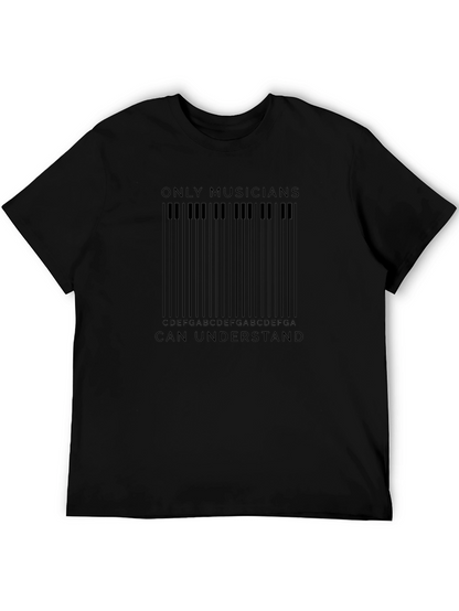 Camiseta Negra Solo Músicos Entienden