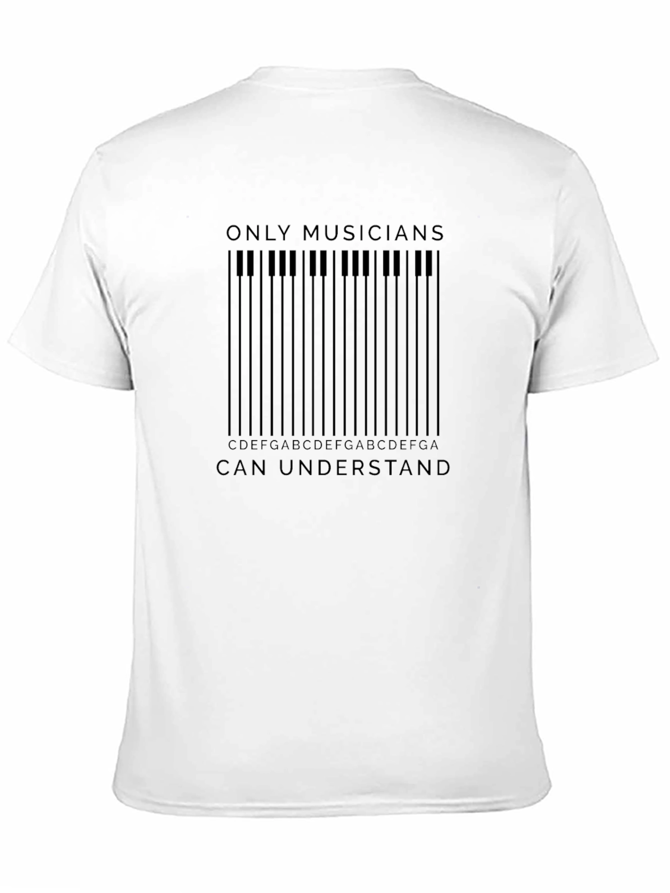 Camiseta Negra Solo Músicos Entienden