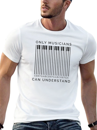 Camiseta Negra Solo Músicos Entienden