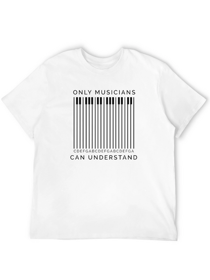 Camiseta Negra Solo Músicos Entienden