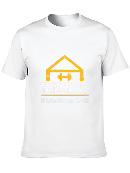 Camiseta Negra Gym is Home