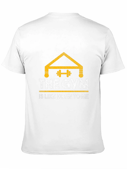 Camiseta Negra Gym is Home