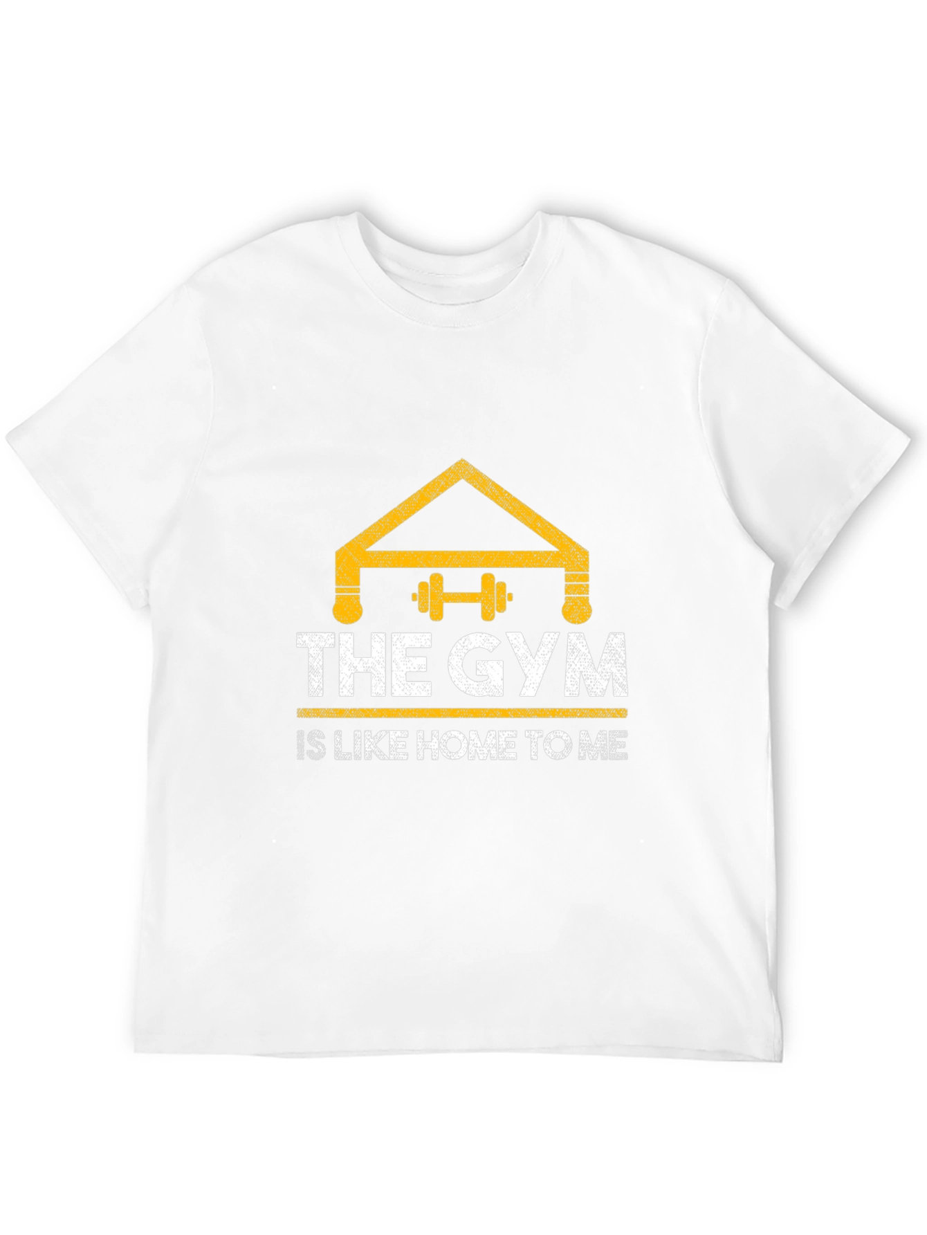 Camiseta Negra Gym is Home