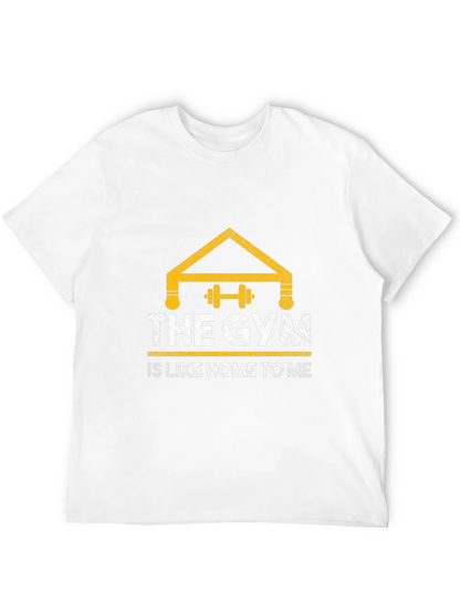 Camiseta Negra Gym is Home