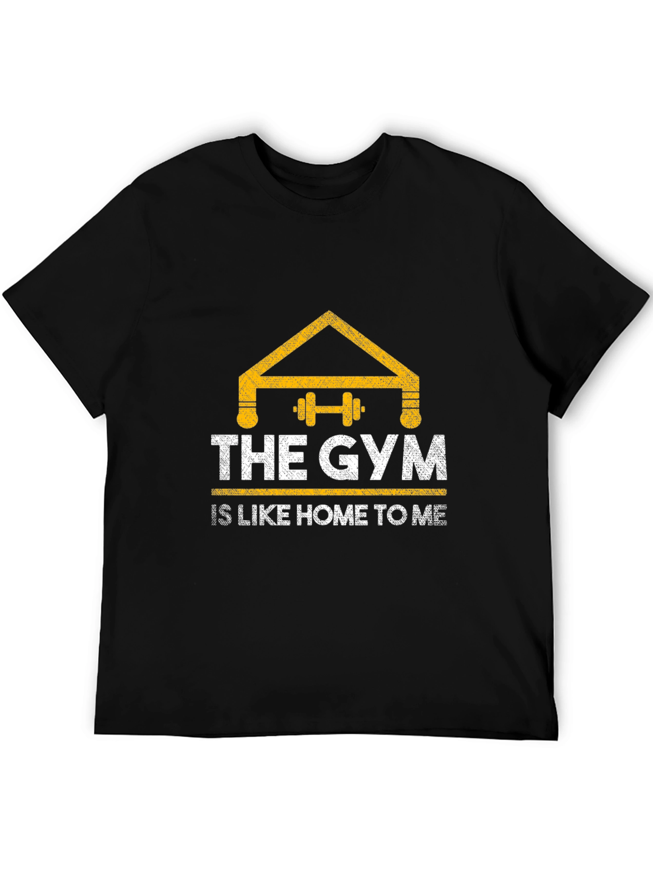 Camiseta Negra Gym is Home