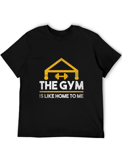 Camiseta Negra Gym is Home