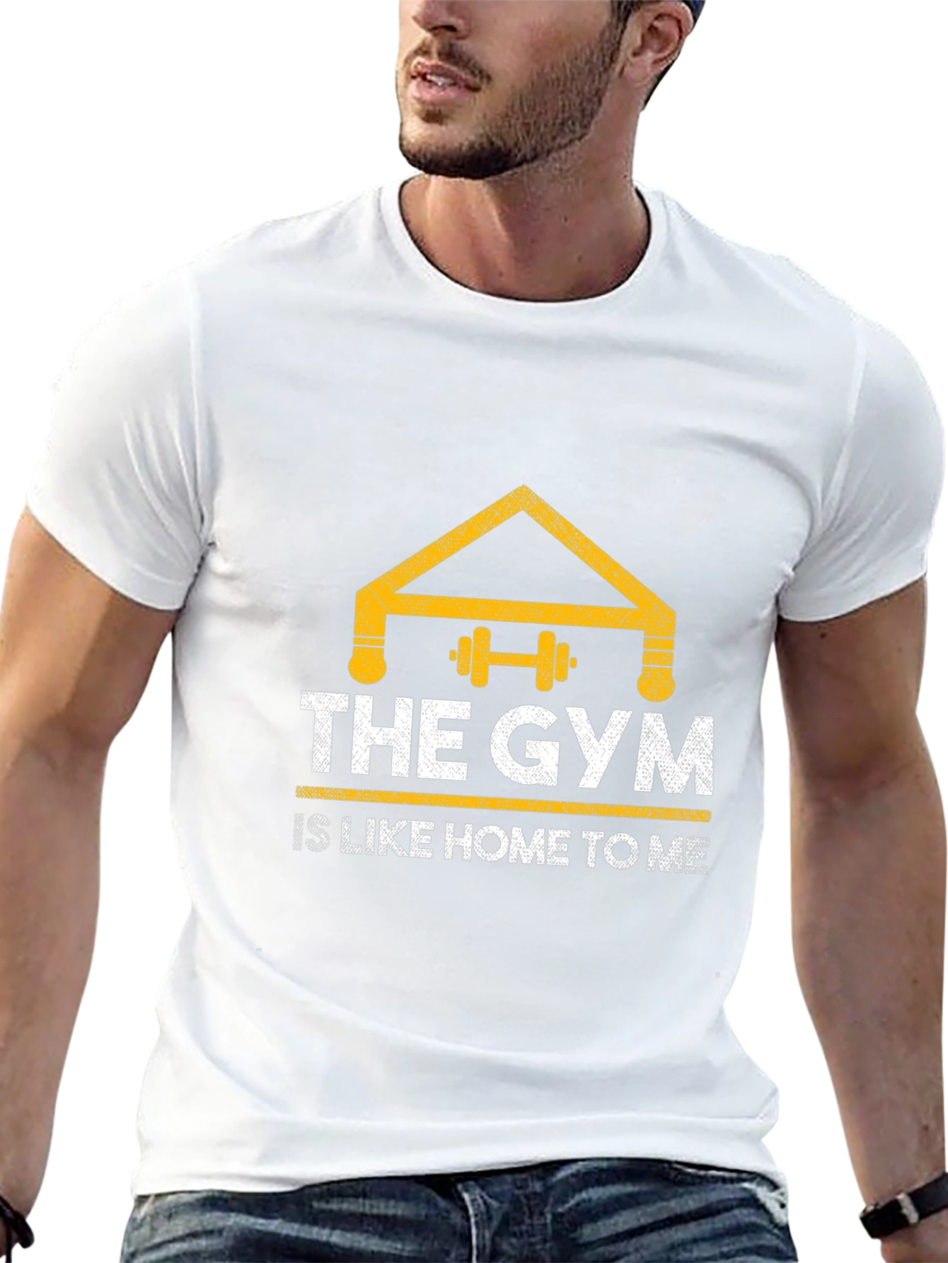 Camiseta Negra Gym is Home