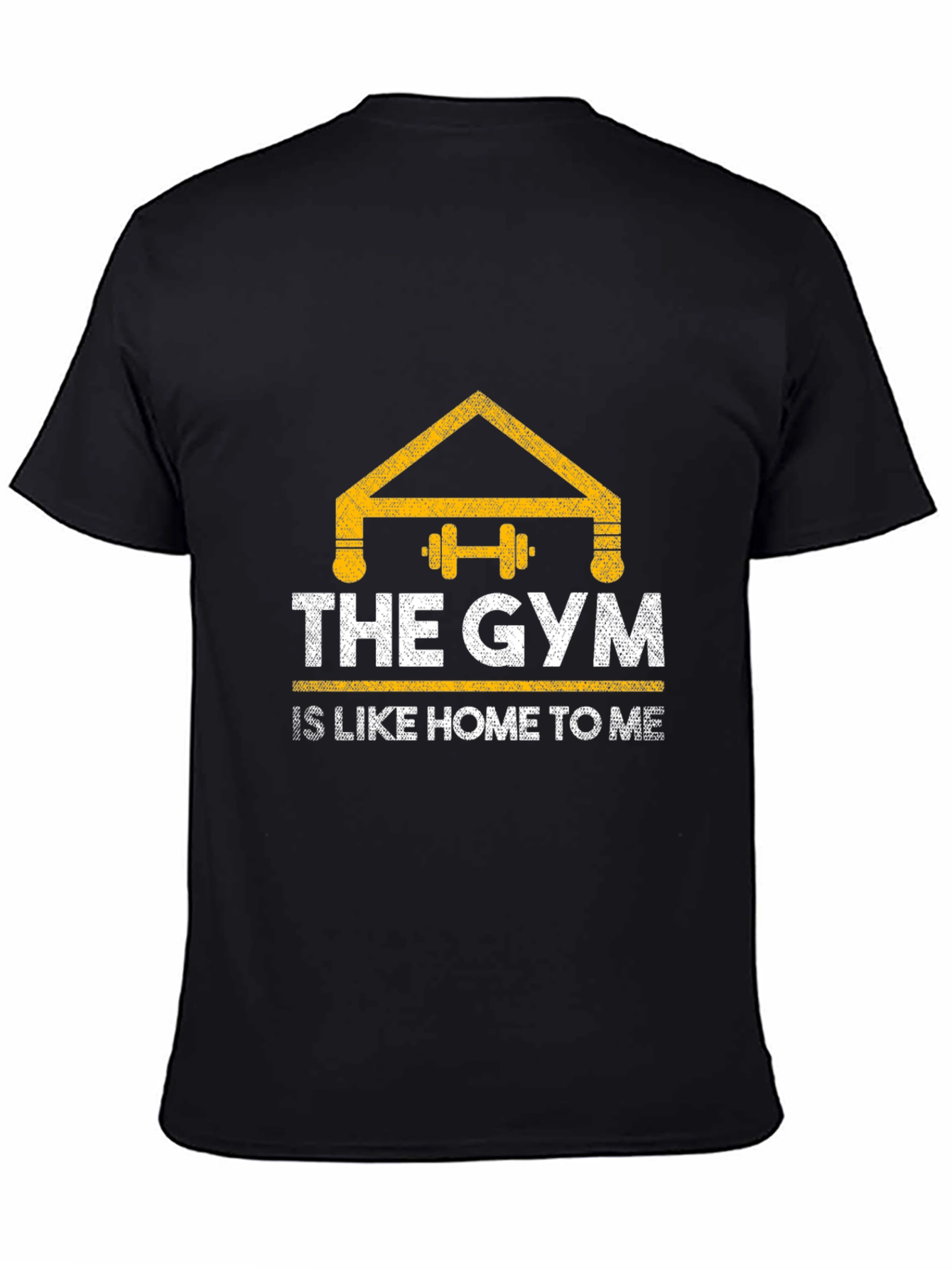 Camiseta Negra Gym is Home